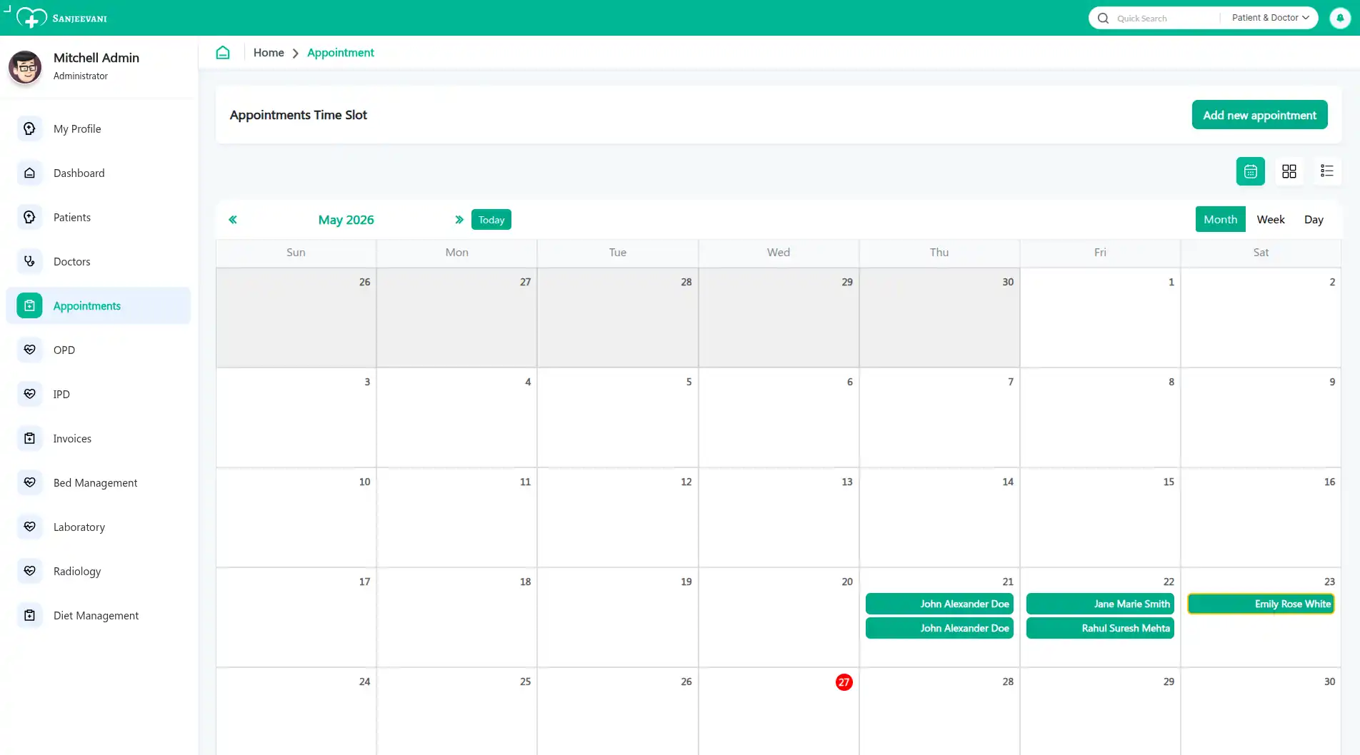 Appointment Scheduling