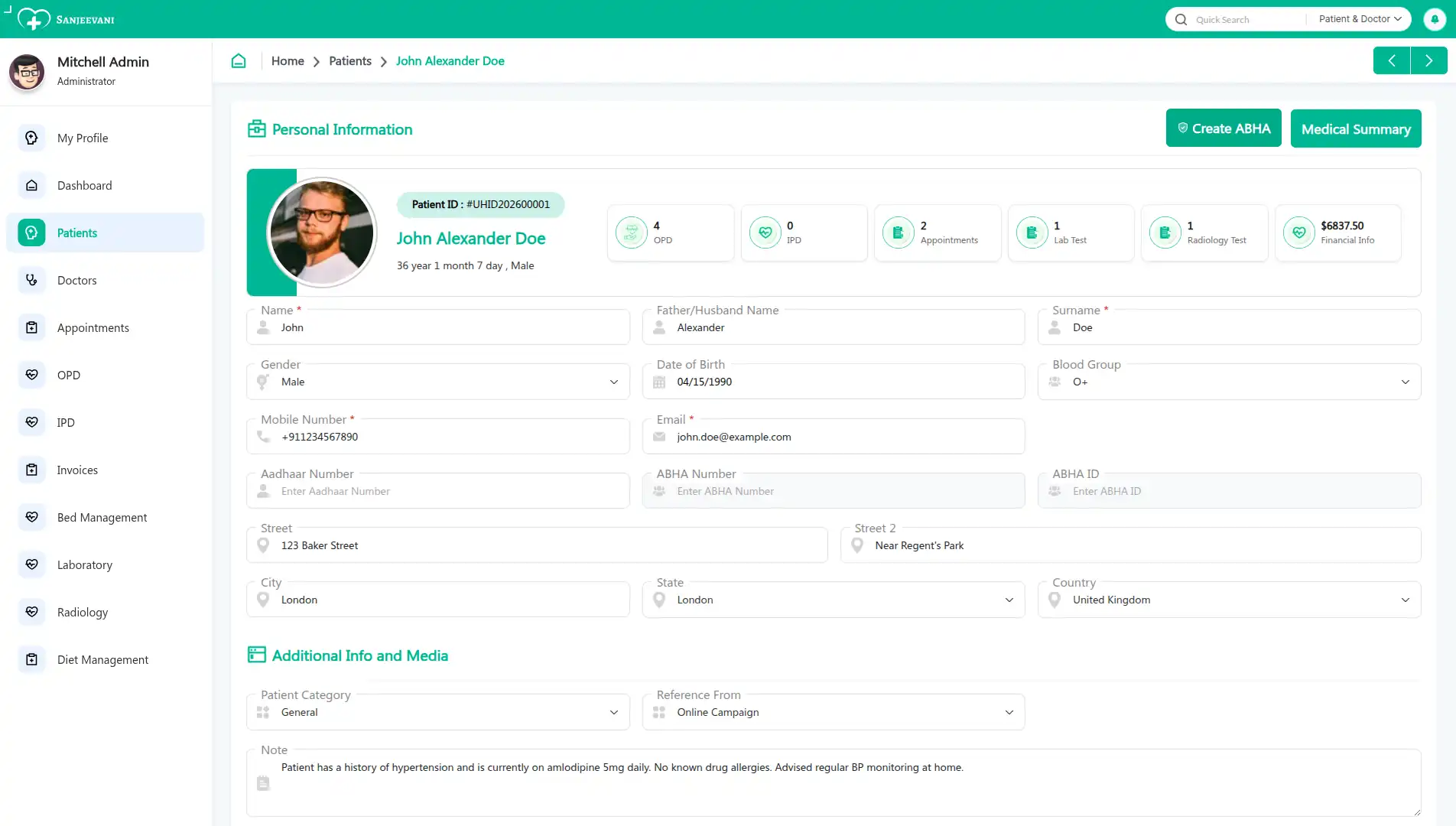 Patient Management